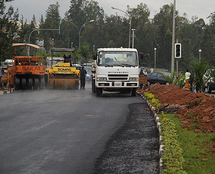 A road underconstruction.  The New Times/ File