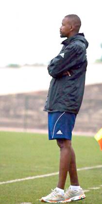 AS Kigali Head Coach Andrew Gasambungo eyes league title in next season 2015. Times Sport / File.