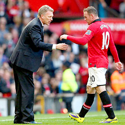 David Moyes will miss Wayne Rooney after being suspended mid week against Everton