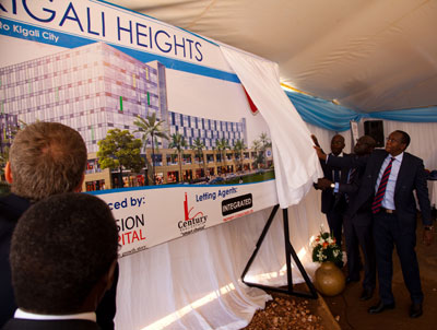 How it will look: The artistic impression of Kigali heights which was un veiled last week. The New Times / T. Kisambira. 