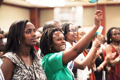 Rwandans gather at A Rwanda day function in the US. Rwandans in the Diaspora are scheduled to discuss investment opportunities in priority areas in Kigali. The New Times /File.