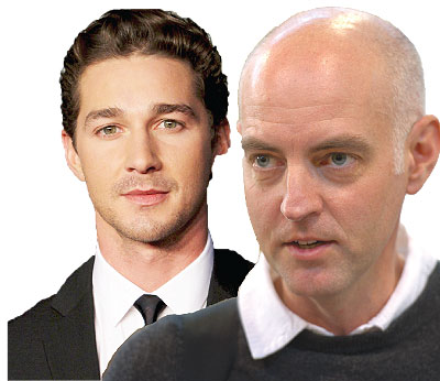 Shia LaBeouf.Daniel Clowes. Net photos.