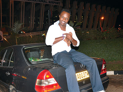 Last yearu2019s winner of Primus Guma Guma, King James, strikes a pose. The New Times/File