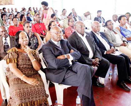 A cross section of participants who converged in Kigali on Friday to mark the 50th anniversary of the massacre of the Tutsi in 1963.   The New Times/ J. Mbanda.