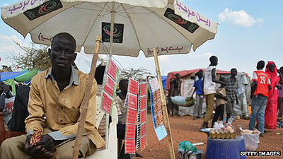 Many South Sudanese mobile phone users rely on scratch cards to access networks. Net photo