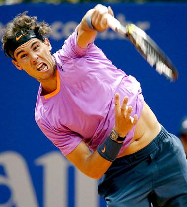 Rafael Nadal missed last year's edition during a seven-month injury break with knee trouble. Net photo