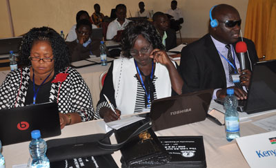 Experts during the meeting.  They urged parents to support  children with disabilities.The New Times/ Sarah Kwihangana.