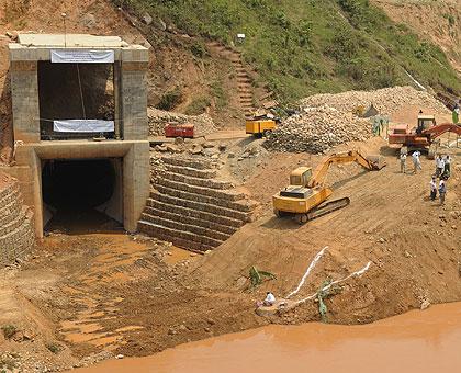 Nyabarongo hydro power project during its initial stages. Sunday Times/File