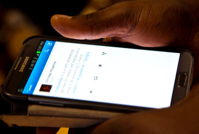 A web user browses for social media President Kagame is among Rwandau2019s most active social media users in the public officials category, with this paper heading the media ranking. The New Times/ T. Kisambira.