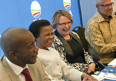 The Democratic Alliance party blames Ramphele for the collapse of the merger plan. Net photo.