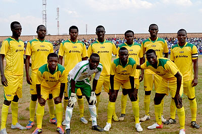 Gicumbi FC have lost all their last three league matches and now find themselves closer to the relegation zone. File.