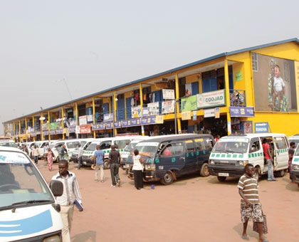 The commercial building located at the Nyabugogo bus terminal. John Mbanda.