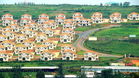 A view of some housing units in Gasabo District. More houses are needed to accommodate the big number of people in Kigali. (File)