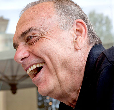 Former Chelsea coach Avram Grant, during the interview with Times Sport on Tuesday. Timothy Kisambira.