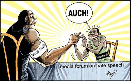 A two-day African media forum, which closed yesterday in Kigali, resolved to rally the media around the continent to seek an end to hate speech.