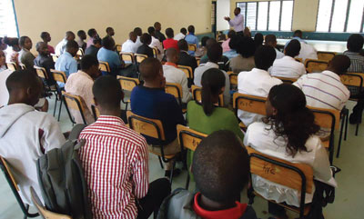 Some of the job-seekers who attended Mondayu2019s preparation clinic. Courtesy photo.