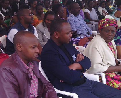 The mood was sombre as Murambe remembered loved ones on Monday. JP Bucyensenge. 