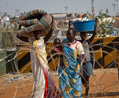 The conflict in South Sudan has displaced thousands of civilians and killed many others. Net photo.