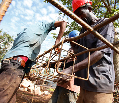 Chances of small-and-medium enterprises, like real estate developers, securing development funds have improved after BRD got finance guarantee facility FAGACE to support local businesses. The New Times / Timothy Kisambira   