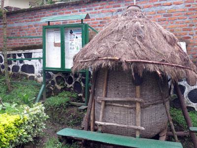 Every home used to have a granary in which to store surplus produce. (Moses Opobo)