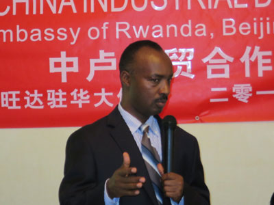 Amb. Lt. Gen. Charles Kayonga speaks during the event. (Paul Ntambara)