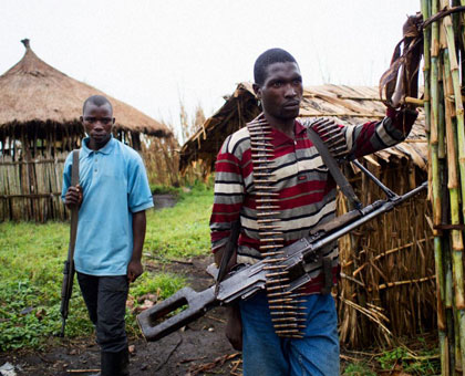 The FDLR militia. Kigali is of the view that the lifting of the travel ban constitutes a gross violation of the Security Council relevant resolutions. Net photo. 