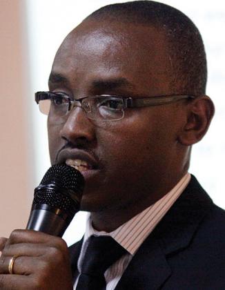 Ministry of Financeu2019s Eric Rwigamba believes that for the economy to attain sustainable growth, Rwandans must adapt the culture of saving. The New Times / File photo.