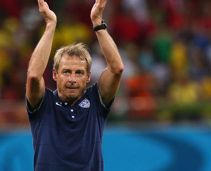 United States Boss Jurgen Klinsmann. (Internet photo)