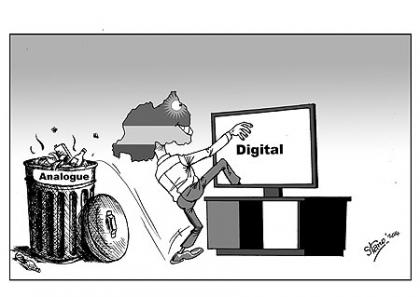 Rwanda yesterday became the second country in sub-Saharan Africa to switch off its analogue television signal and migrate to digital broadcasting.