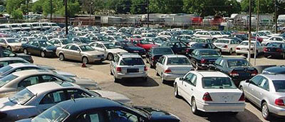 A car dealership in Kigali. A new initiative could help more Rwandans buy affordable cars. 