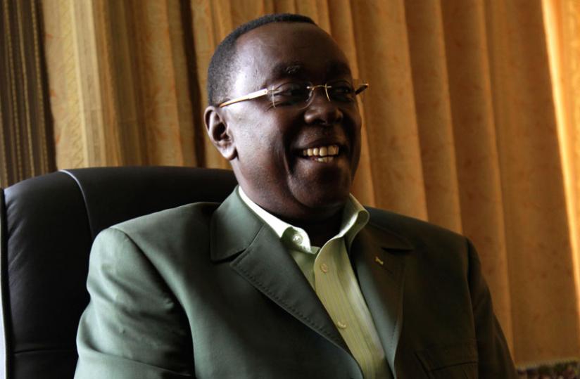 Bernard Makuza, the new Senate president. (File)