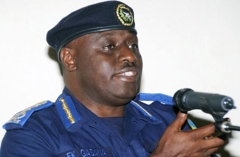 Inspector General of Police Emmanuel Gasana. (File)