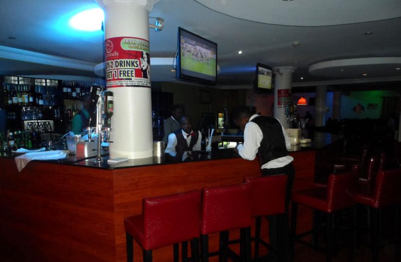 The bar counter. (Moses Opobo)