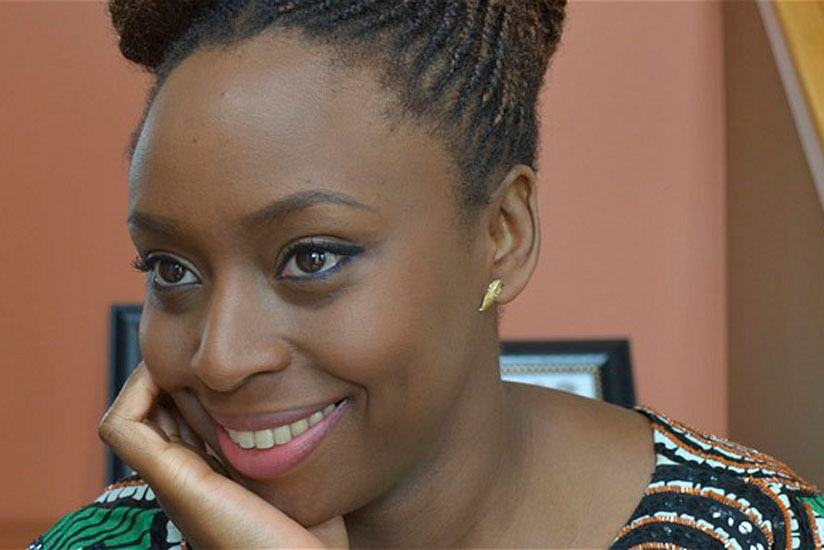 Chimanda Ngozi Adichie, the author of the book