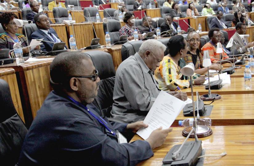 Eala conducts a session in Kigali last October. (File)