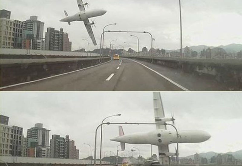 At least eight people have died after a TransAsia Airways plane clipped a bridge and crashed. 