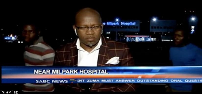 Video Tv Reporter Mugged At Gunpoint On Camera Before Live Report In South Africa The New Times