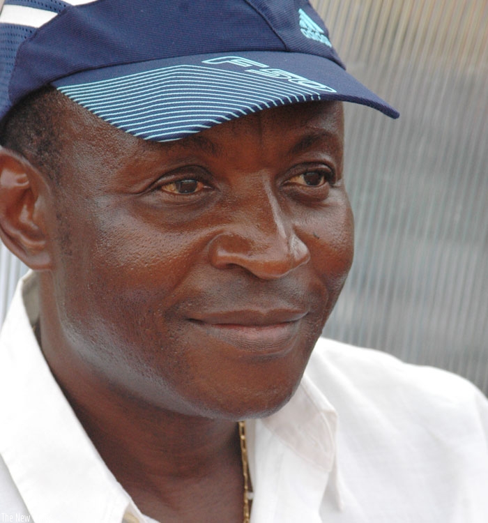 Former Rayon Sports coach Raoul Shungu. (File)