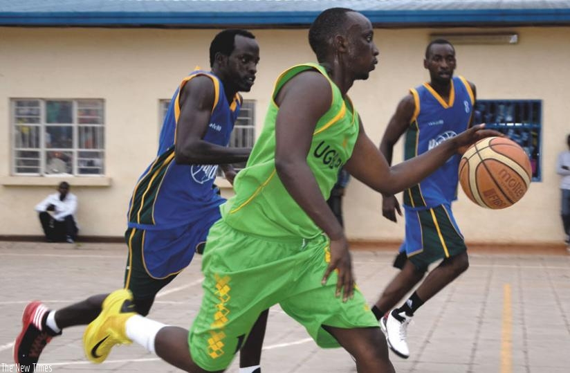 United Generation Basketball (Green) won the corresponding fixture against Patriots (Blue). (Sam Ngendahimana)