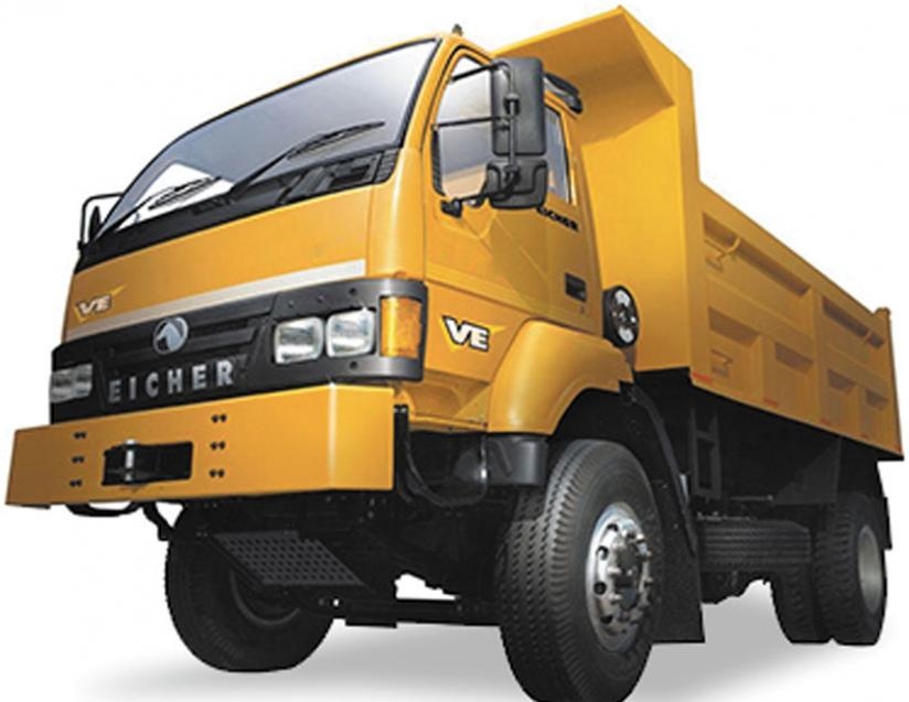 Ugandans could pay more for an Eicher construction truck like this one after most of the major car dealerships started quoting prices in dollars. (Net photo)