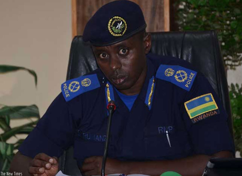 CP Rumanzi during the interview last week. (File)