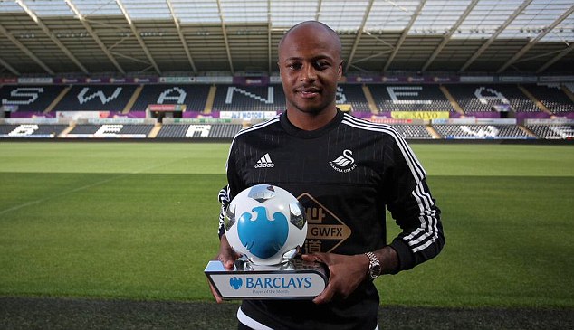 Andre Ayew. (Internet photo)