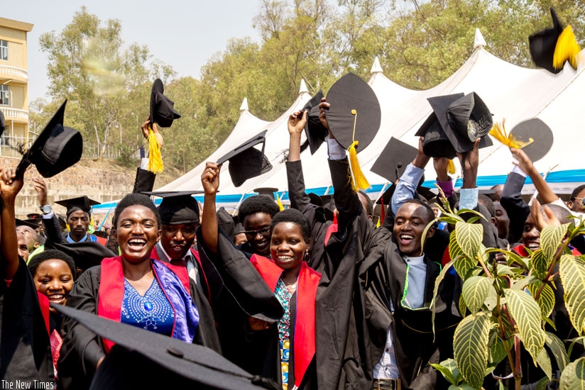 Graduates celebrate. The government has been urged to write off untraceable student loan defaulters. ( File)