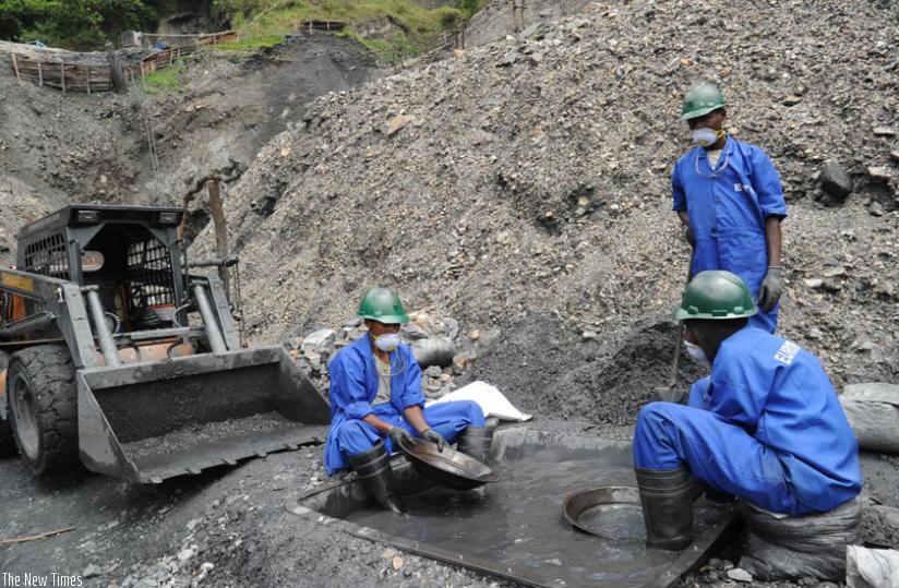 Miners have been urged to stock minerals as prices on the international market are expected to rise. (File)