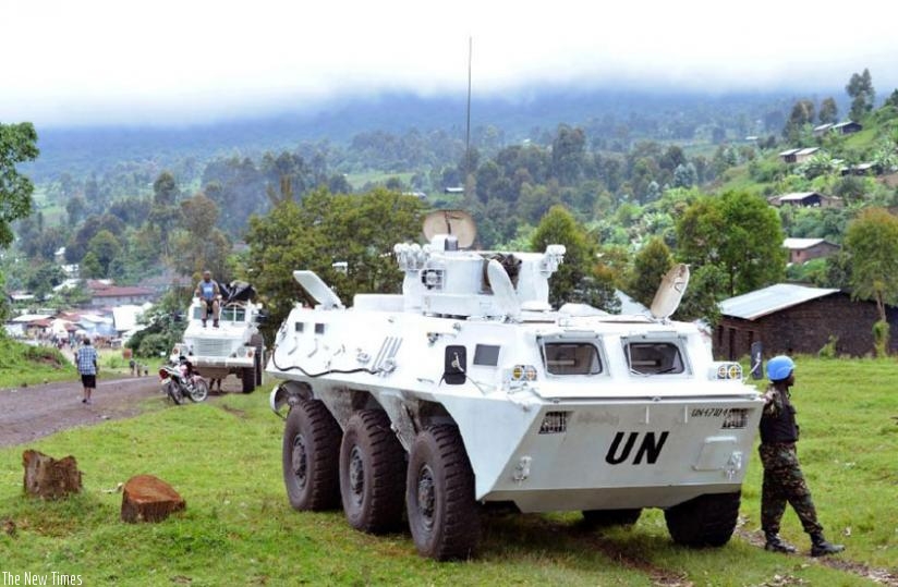 South African defence force spokesman Brigadier General Xolani Mabanga told AFP that 50 soldiers are being withdrawn from the UN mission in DR Congo to face disciplinary steps back home (AFP Photo/Junior D. Kannah)