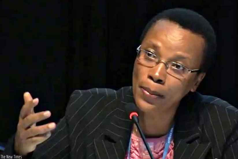 Dr Rose Mukankomeje, the director-general of Rwanda Environment Management Authority (REMA)