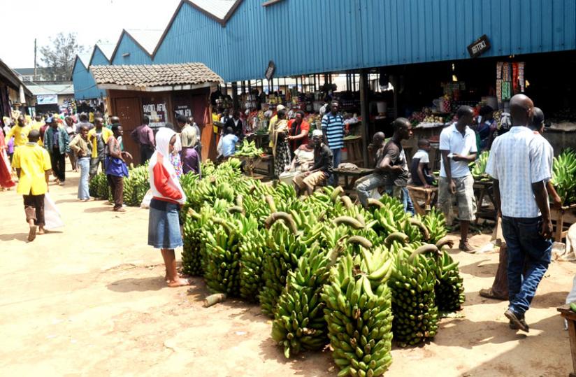 Vendors in Kimironko Market. (File)