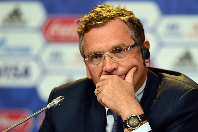 Sacked: FIFA have dismissed Jerome Valcke. (Internet photo)