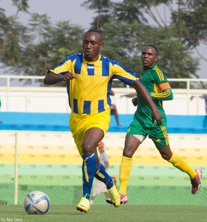 AS Kigali forward Rodrigue Murengezi will have to step up and fill the gap left by Sugira. (T. Kisambira)