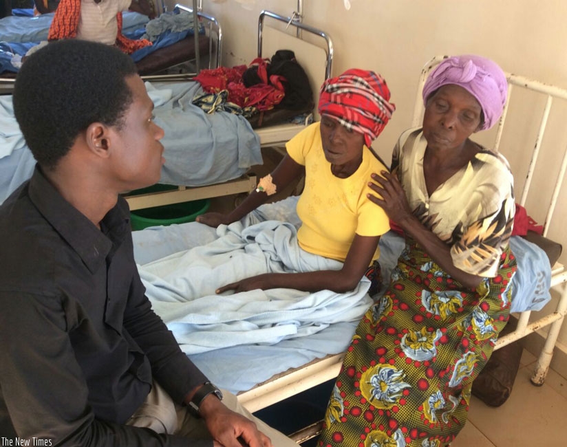 A patient at CHUK. The Minister for Health Dr Agnes Binagwaho has put absentee doctors on notice. (File)